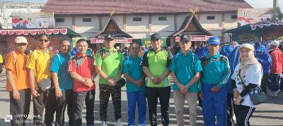 Meriahkan Jalan Santai Rangka HUT RI ke 80, Ini Ungkapan Ketua PMSTI Mandau Gunawan SH