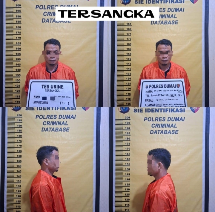 Polsek Dumai Timur Ungkap Kasus Narkotika, 10 Paket Shabu dengan berat 74,1 gram Disita