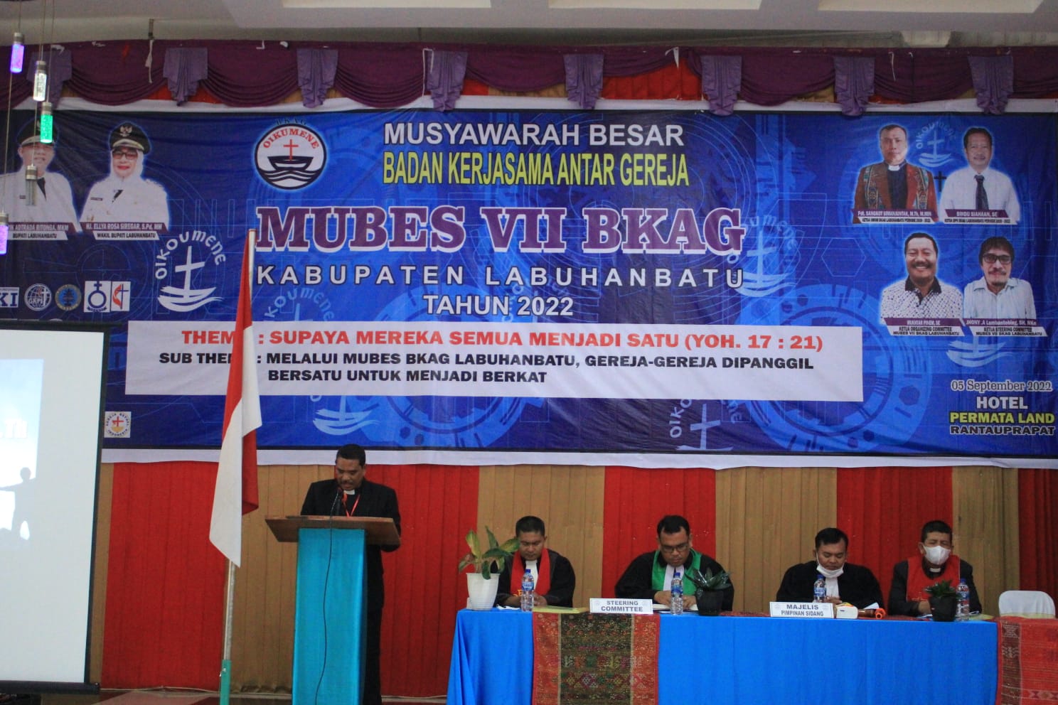 Mubes ke VII Badan Kerjasama Antar Gereja Kabupaten Labuhanbatu Tahun 2022 Digelar