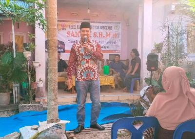 Semangat Antusias Warga Sanusi, S.H., M.H Jemput Aspirasi di Perumnas BTN Tahap IV