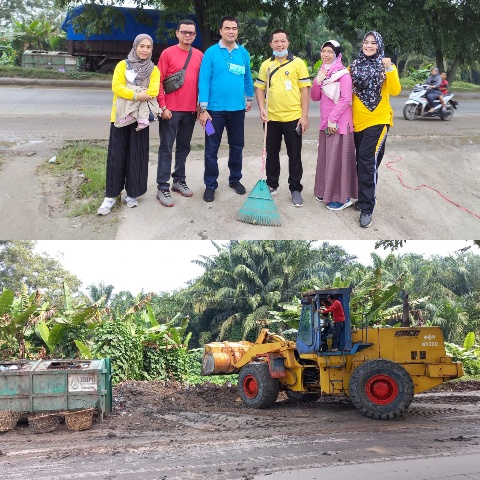 Dukung Instruksi Walikota, Kecamatan Bukit Kapur Beserta Sekelurahan Bagan Besar Kota Dumai Gelar Go
