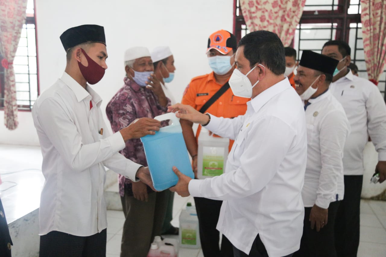 Kunjungan ke Labuhanbilik, Pjs Bupati Labuhanbatu Sampaikan Pesan Kamtibmas