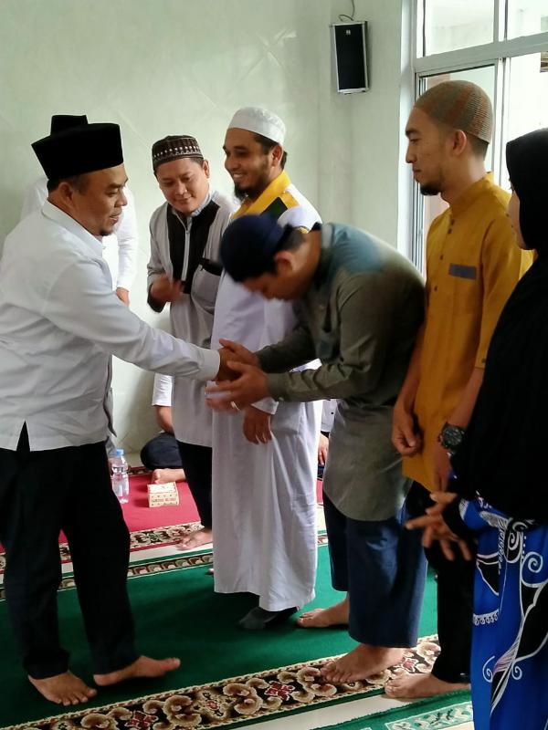 Hadiri Pelantikan DMI, Bupati Labuhanbatu Ucapkan Selamat