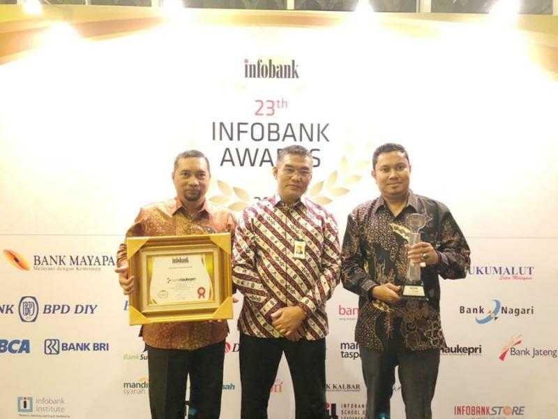 Lagi Bank Riau Kepri Raih Platinum Award Kinerja Keuangan Sangat Bagus 10 Tahun Berturut-Turut