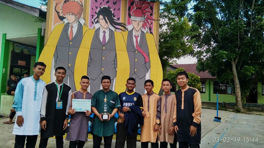 Lagi, Tim Nasyid SMKN 2 Dumai Juarai Lomba Nasyid