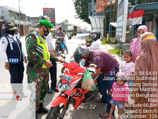 TNI Polri Bersinergi Laksanakan Pendisiplinan Protokol Kesehatan