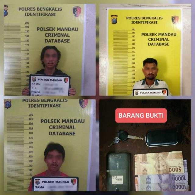 Waw,, Si Penjambret Sadis Diamankan Polisi Mandau
