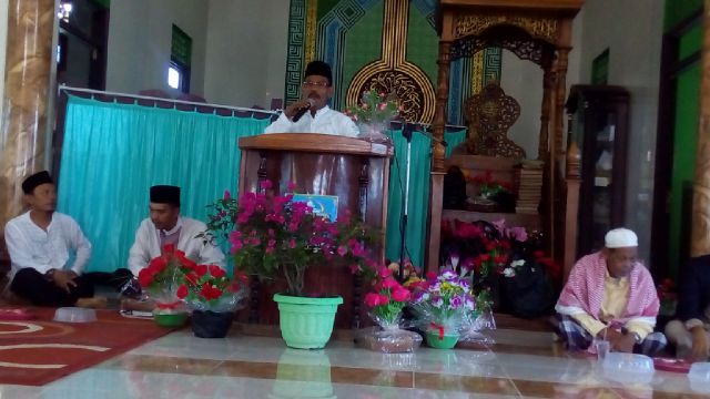 Peringatan Maulid Nabi Di Desa Sanglar Berlangsung Khidmat