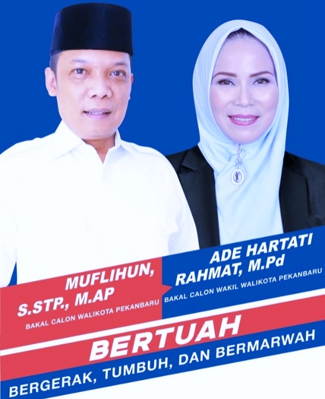 Ratusan Simpatisan Berkumpul, Solidkan Paslon Uun - Ade Untuk Pimpin Pekanbaru