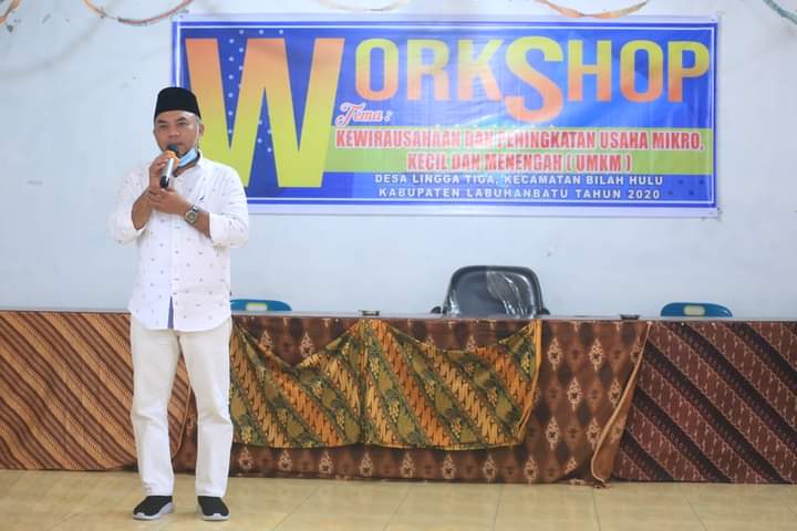 Bupati Labuhanbatu Hadiri Workshop Dan Peningkatan Kewirausahaan UMKM