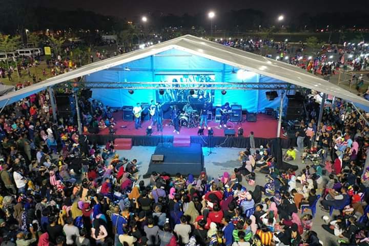 Ribuan Warga Hadiri Malam Pembukaan Festival Gempak Ambang Merdeka 2019