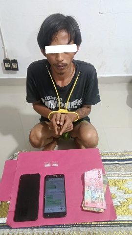 Polsek Mandau Ungkap Kasus Narkotika, Seorang Pria Diamankan Bersama Dua Paket Sabu