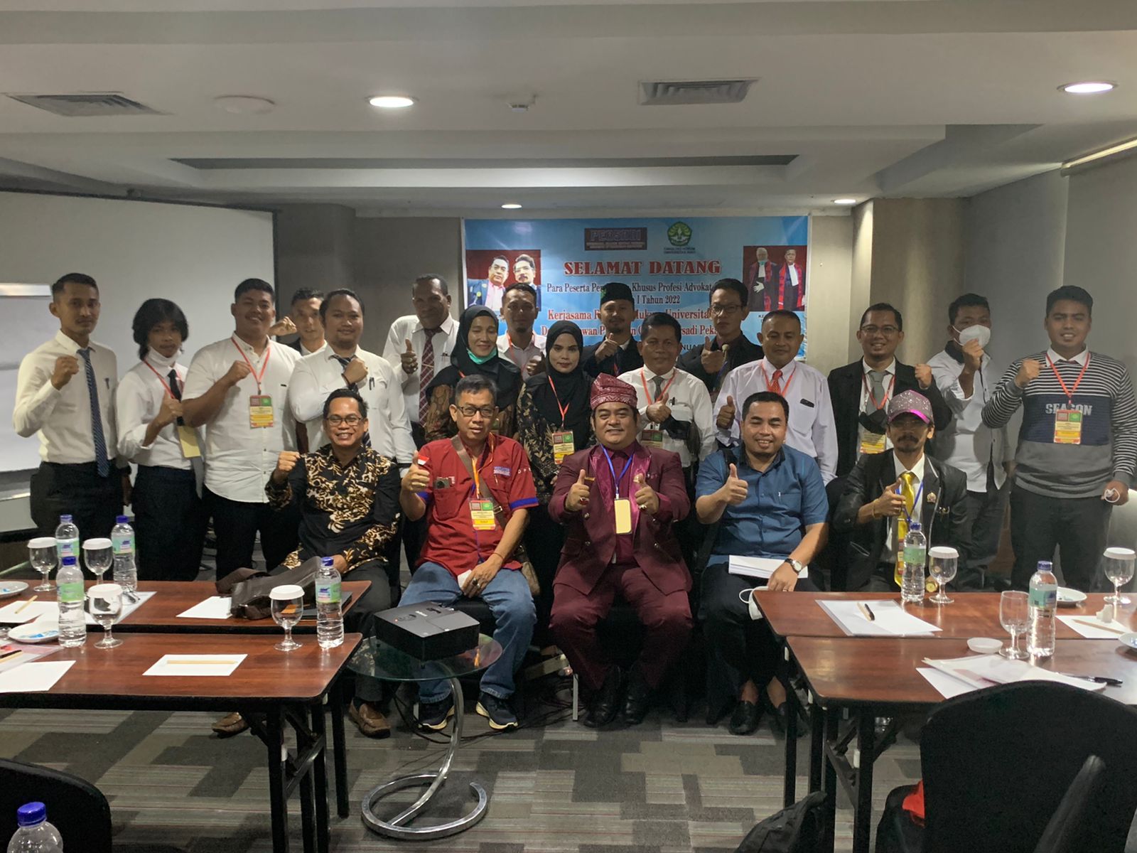 Lahirkan Advokat Kompeten dan Profesional, DPC PERSADI Pekanbaru Gelar Program PKPA Angkatan Pertama