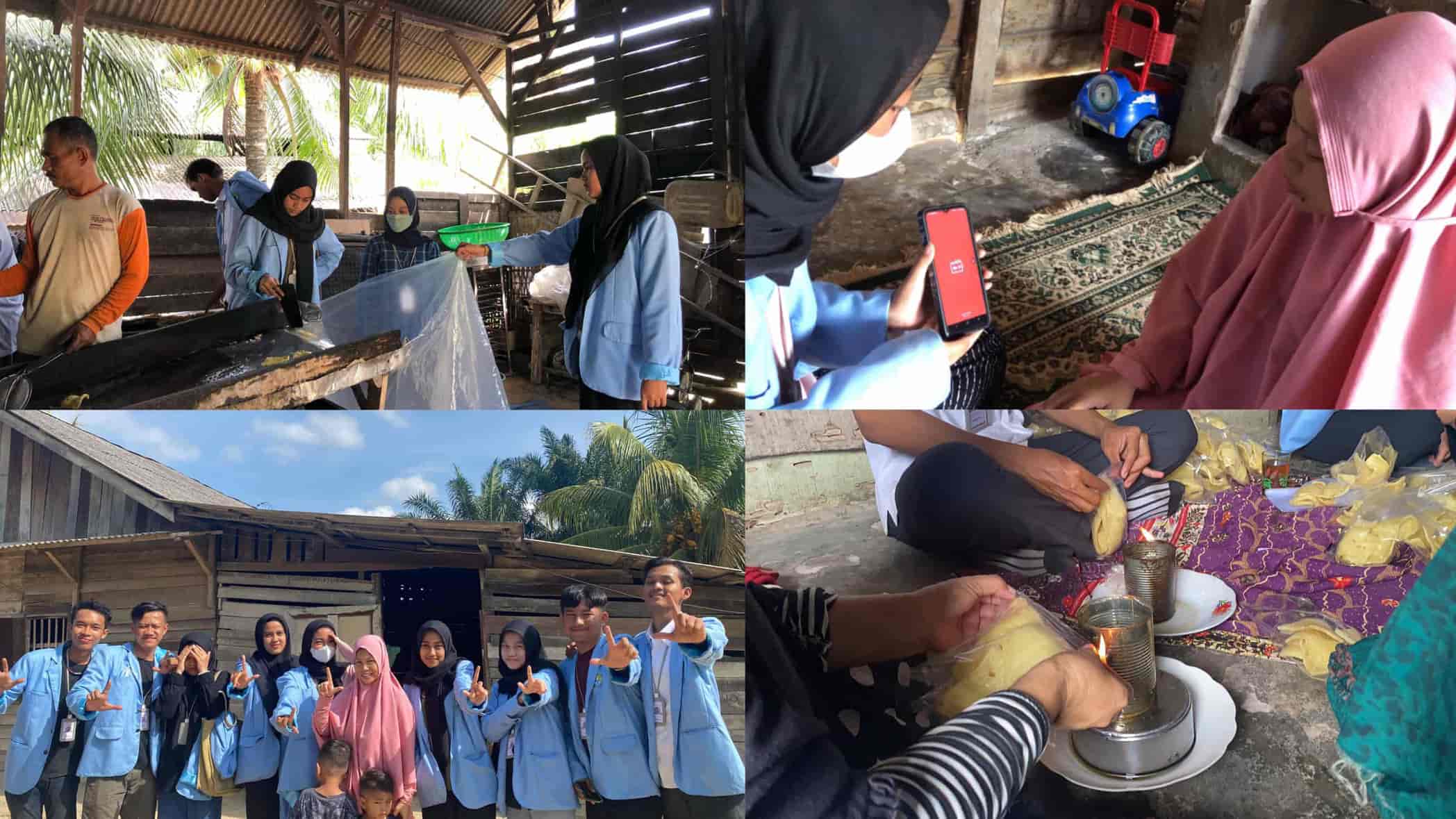 KKN UNRI Gelar Penyuluhan Pencatatan Keuangan Elektronik Kepada Pelaku UMKM di Desa Balai Makam