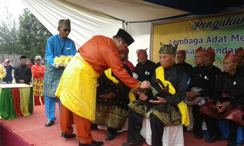 Pesan Bupati Amril Pada Pengurus Lembaga Adat Kawasan Mandau