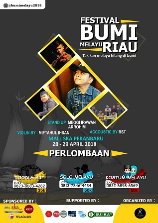 Bangkitkan Nilai Budaya Melayu Riau Mahasiswa Komunikasi UIN SUSKA Taja Festival Melayu Riau 2018