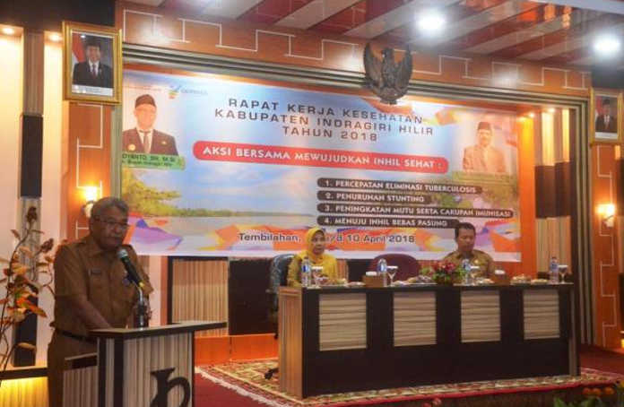 Pemkab Inhil Komit Tingkatkan Kesehatan Masyarakat