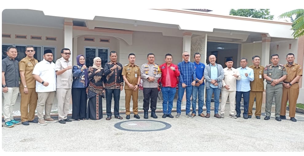PJ Walikota Pekanbaru beserta Forkopimda Kunjungi Paslon Bertuah, Muflihun Berikan Apresiasi