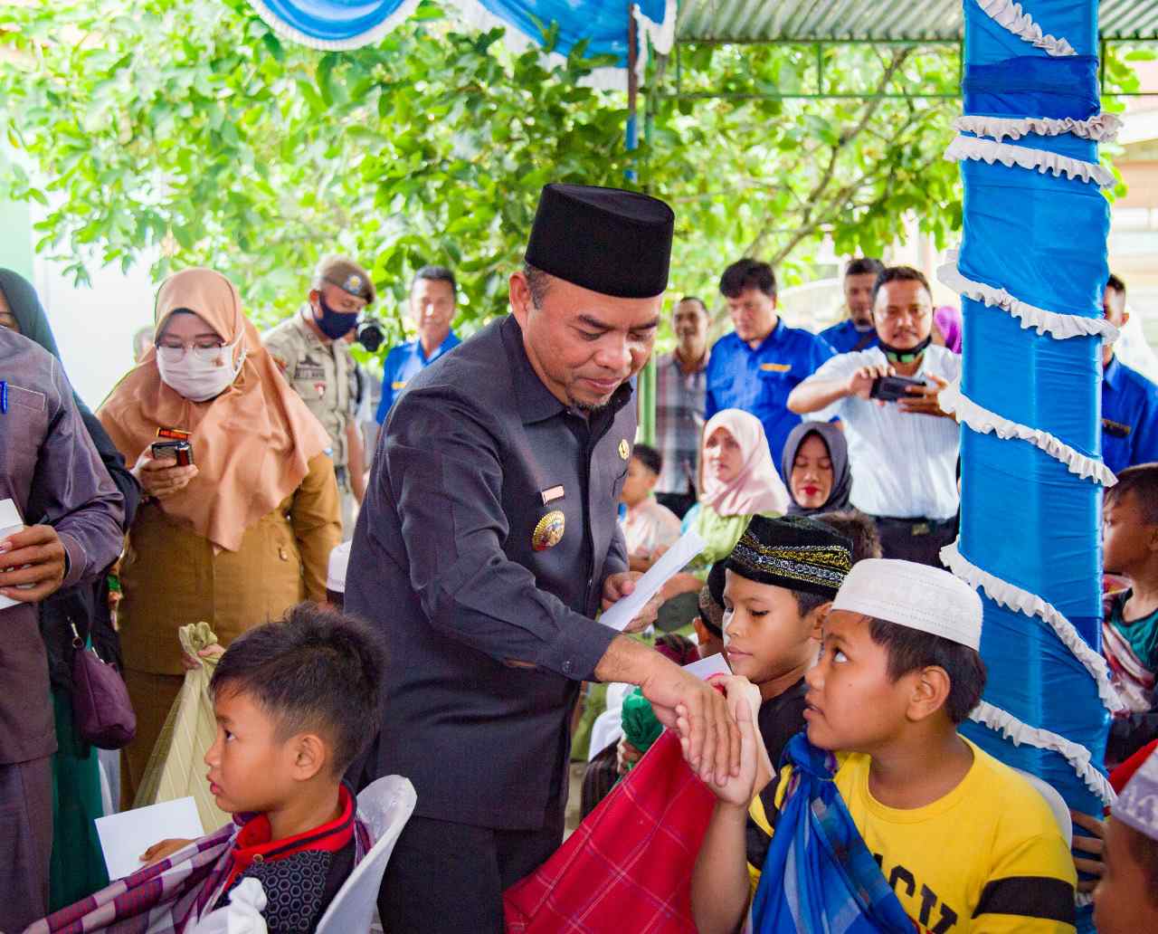 Bupati Labuhanbatu Hadiri Pelantikan Pengurus Karang Taruna Kelurahan Sidorejo