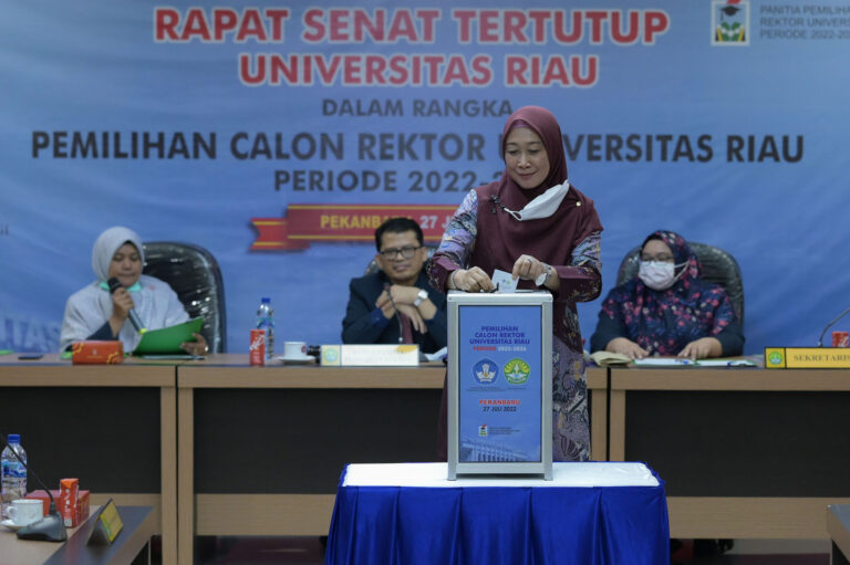 Sri Indarti ''Srikandi'' Calon Rektor UNRI Terpilih Periode 2022-2026