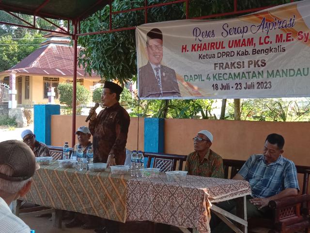 Datang Lebih Awal, Khairul Umam Menjemput Aspirasi Masyarakat Dusun Tanjung Sari
