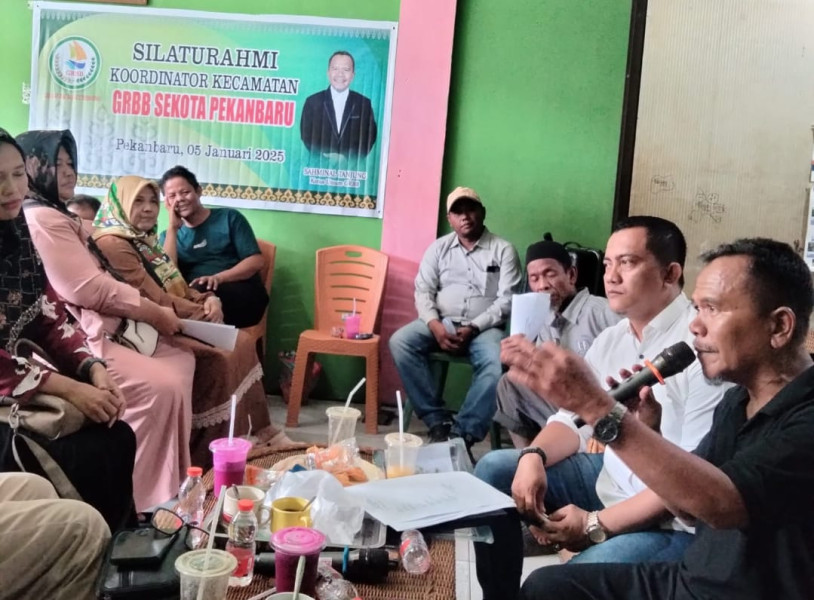 Silaturahmi Korcam GRBB Se-Kota Pekanbaru, Sahminal: Ini Momentum Penguatan Organisasi