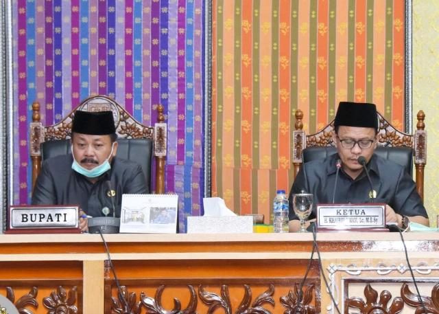 DPRD Bengkalis Gelar Paripurna Penyampaian Laporan Reses Masa Sidang II 2020