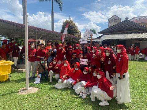 Memeriahkan HUT RI ke 77 RSUD Mandau Gelar Berbagai Macam Perlombaan