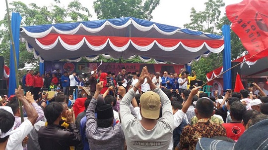 Deklarasi ZULHER-DASRIL, Terbesar Selama Sejarah PILKADA Kampar
