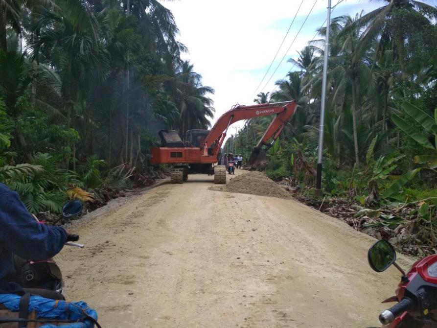 Pemkab Inhil Komitmen, Segera Tuntaskan Infrastruktur Jalan Teluk Pinang