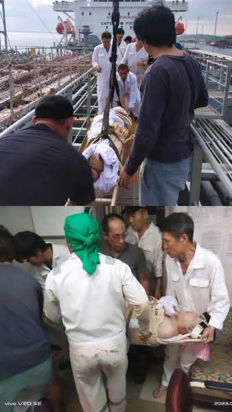 Kapten Kapal Warga Negara Korsel Ditemukan Tewas Di Kapal Pengangkut CPO .