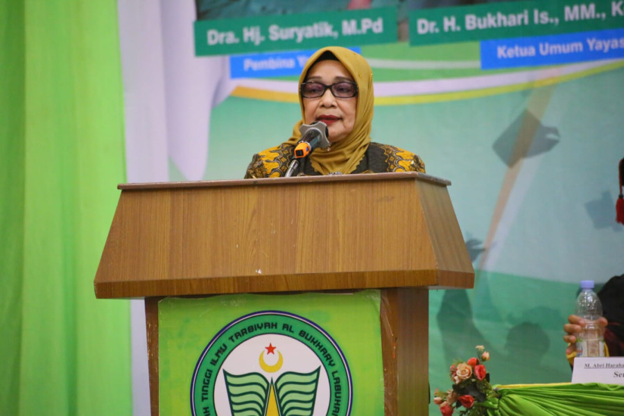 Wakil Bupati Labuhanbatu Saksikan Wisuda Sarjana Angkatan II STITA Labuhanbatu Tahun 2023