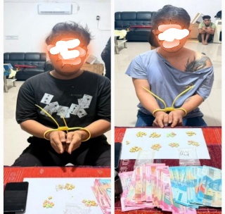 Darurat Narkotika, Polsek Mandau Ciduk Dua Pria Pengedar & 112 Butir Ekstasi Berhasil Diamankan