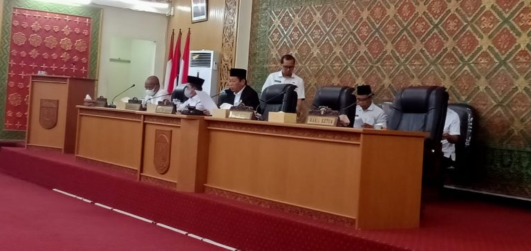 DPRD Pelalawan Gelar Rapat Paripurna Tentang Reses Anggota Dewan Tahun 2022