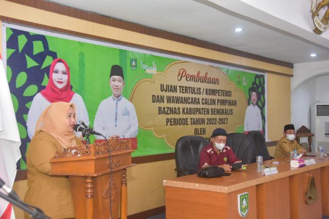 Bupati Kasmarni Buka Uji Kompetensi Capim Baznas,,Diikuti 15 Peserta