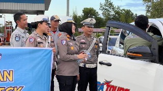 Jelang Puncak Arus Mudik Idul Fitri 1447 H, Polantas di Bengkalis Gelar Ramp Check & Green Policing