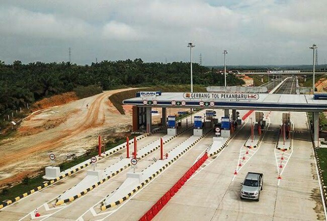 Tol Pekanbaru - Dumai Diresmikan Presiden RI, April 2020 Rampung
