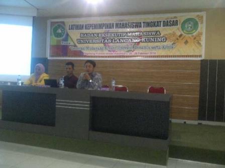 UNILAK Gelar Pelatihan Dasar Kepemimpinan Bagi Mahasiswa