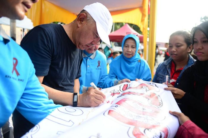 Gubri Minta Hindari Pergaulan Bebas Cegah HIV