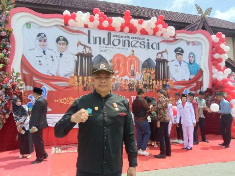 Dengan Semangat Bela Negara, Ketua PMSTI Mandau Gunawan SH Maknai HUT RI ke-80