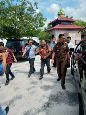 Mantan Kepala Desa Bukit Batu 2015-2018,Ditahan Kejari Bengkalis