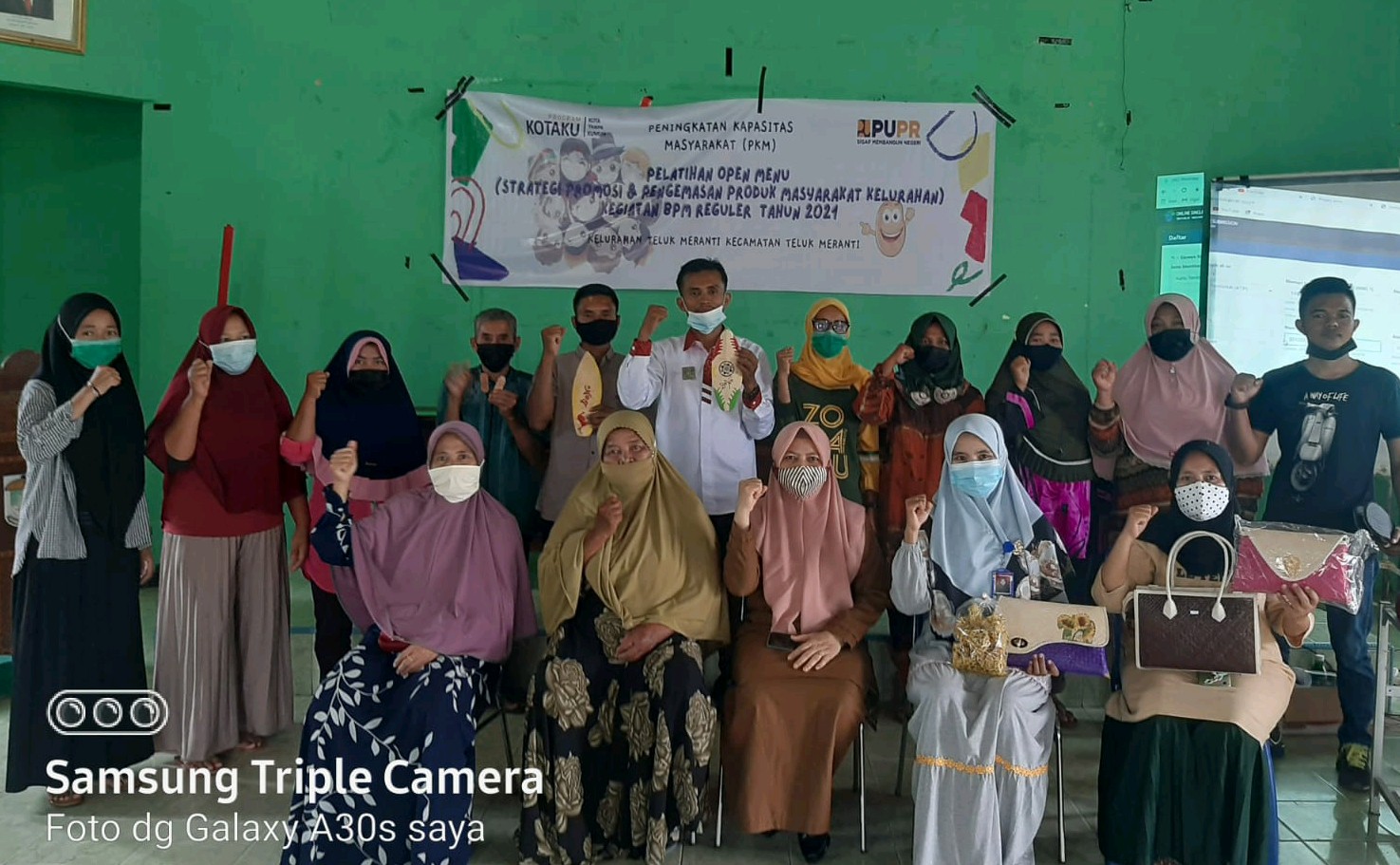 BKM Wisata Bono Gelar Pelatihan angkat Produk UMKM Warga Teluk Meranti