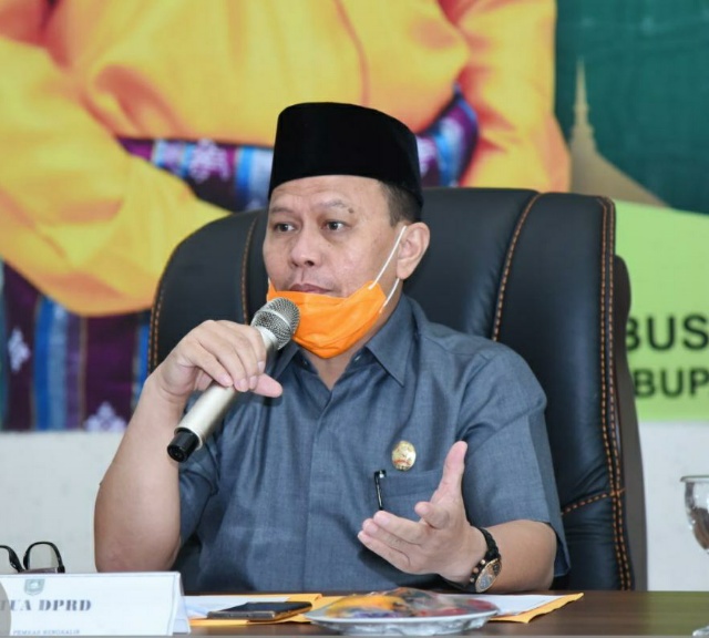 Penanganan Covid-19, Ketua DPRD Harap Realisasi Anggaran dapat Dipercepat