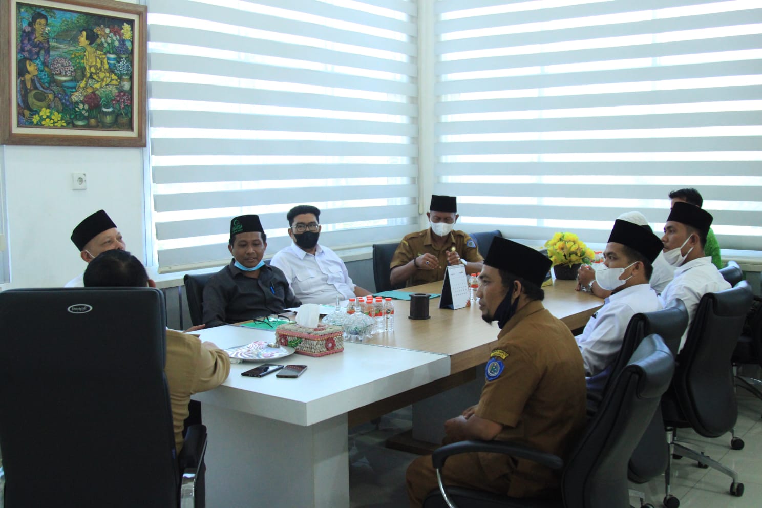 Bupati Labuhanbatu Terima Audensi PD.Alwasliyah