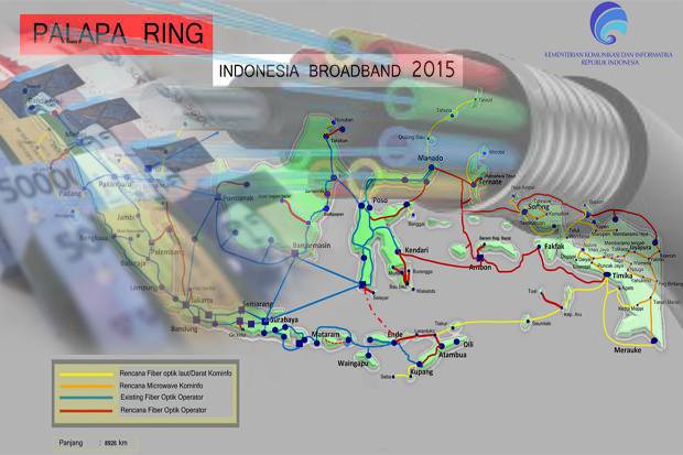 Bersama Menteri Kominfo, Gubernur Riau Hadiri Sosialisasi Proyek Palapa Ring Barat