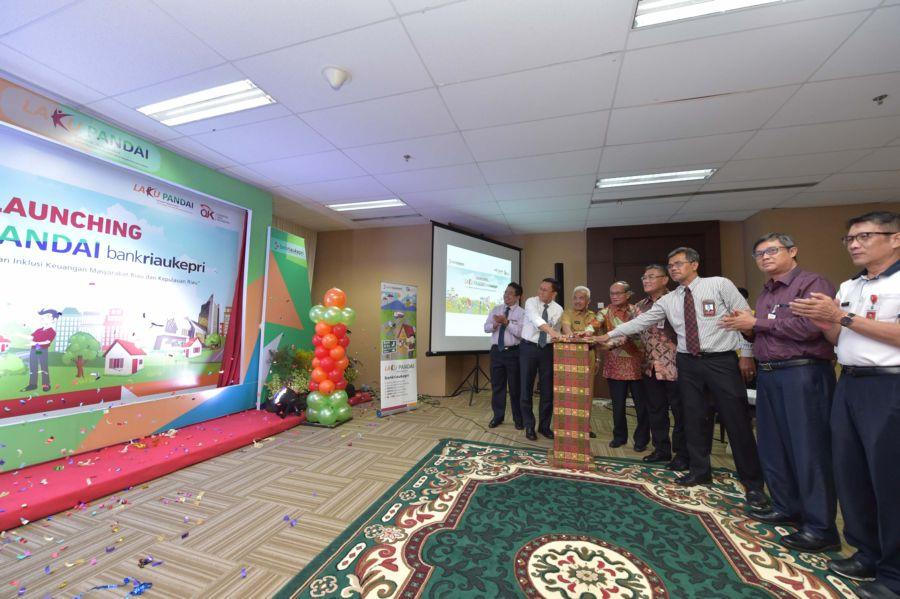 Laku Pandai Bank Riau Kepri Resmi di Launching