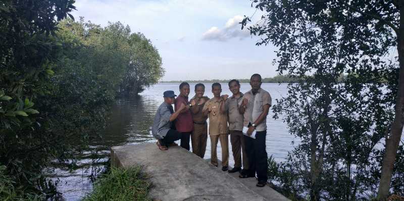 Camat Sabak Auh Tinjau Lokasi Calon Wisata Baru di Kampung Bandar Pedada