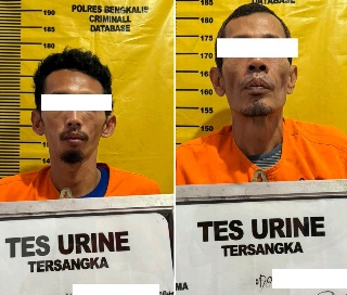 Berkat Laporan Masyarakat, Satresnarkoba Polres Bengkalis Ciduk Dua Pria Penyalahgunaan Narkotika