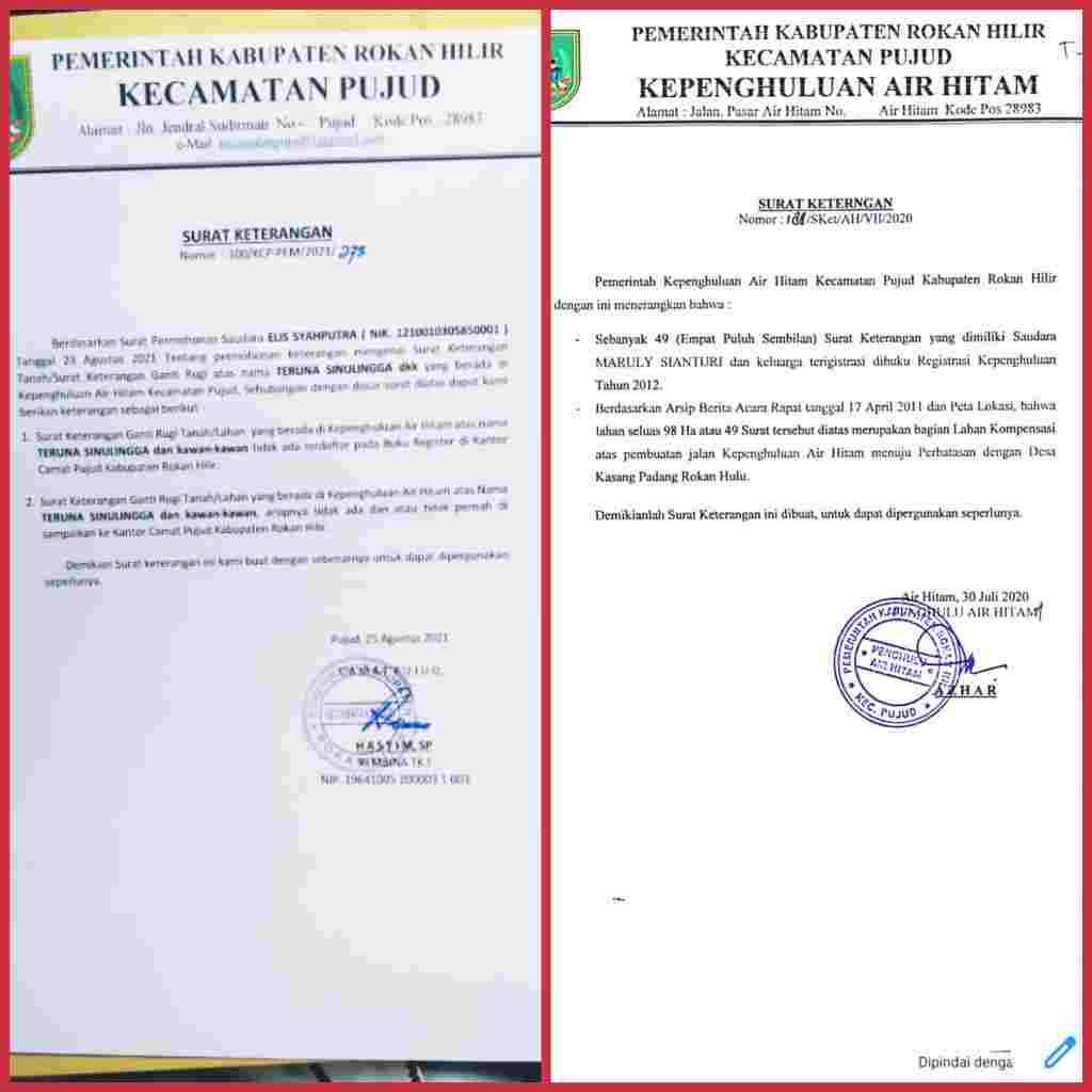 SKGR Milik Teruna Sinulingga-Joseph Tirta Sembiring Tak Jelas! Arsipnya Tak Ditemukan