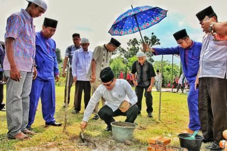 Wako Dukung pembangunan Masjid DARUL ILMI MAN Dumai
